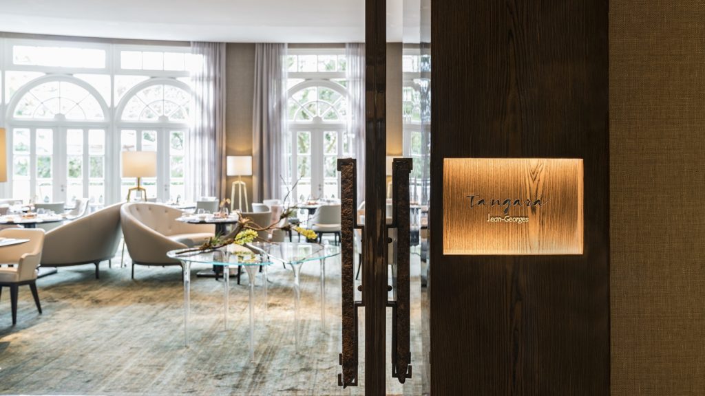 Restaurante com estrela Michelin no hotel Palácio Tangará
